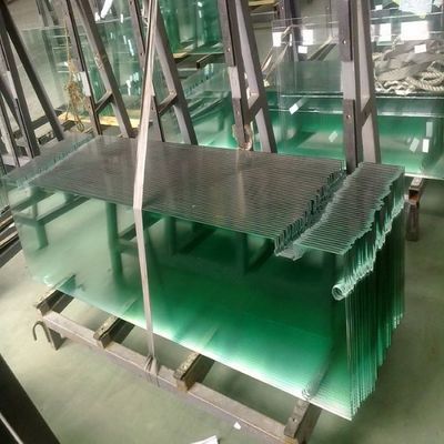 Şeffaf Laminat Güvenlik Tempered Cam Sıhhatlı Cam A Sınıfı 3mm - 19mm Kalınlığı